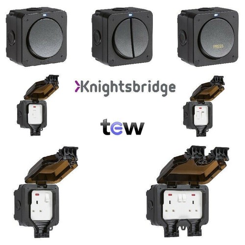 Black outdoor ip66 - black,
