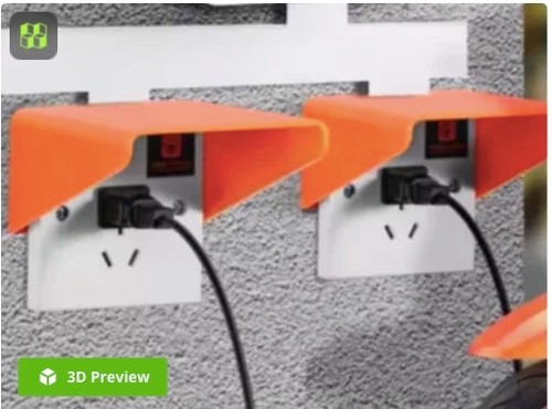 Outdoor electrical socket - electrical,