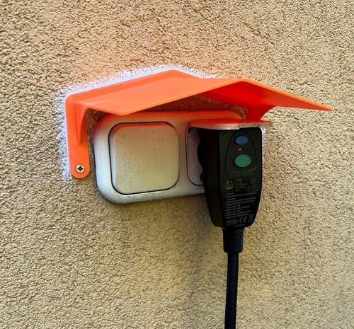 Outdoor socket rain protector - socket,